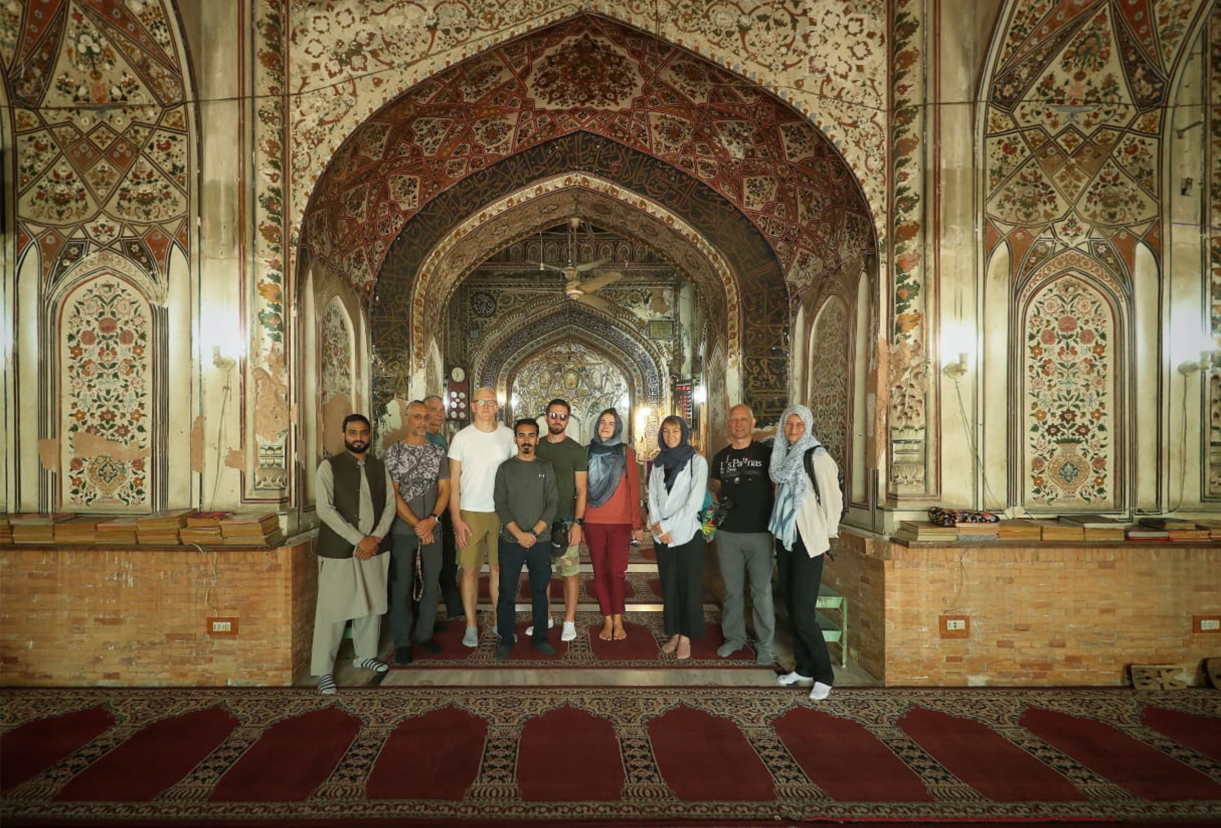 Polish Tourist Guides Explore Peshawar's Charm