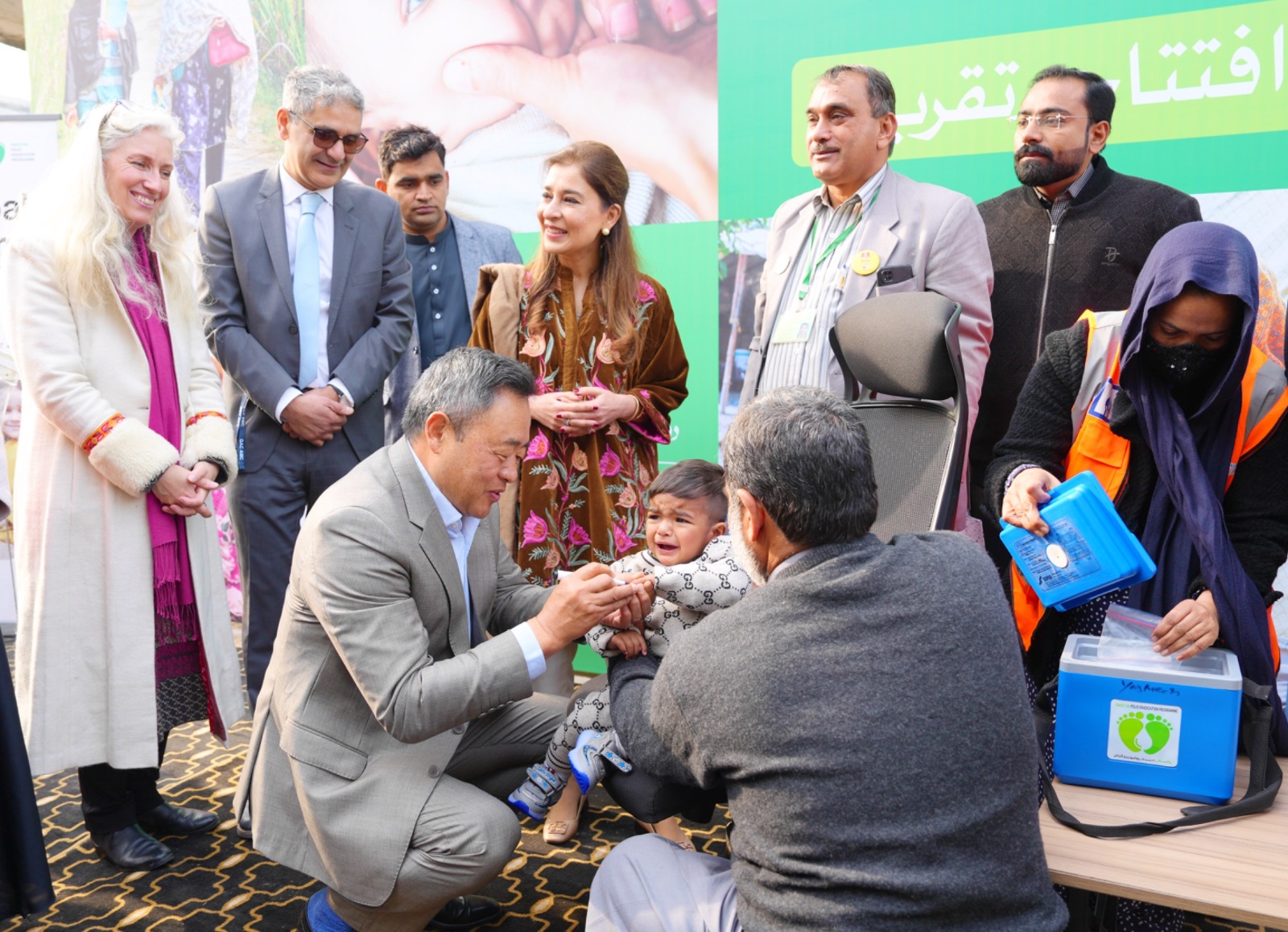 Pakistan has kicked off its first polio vaccination campaign of the year, aiming to protect 45 million children under five, as part of the country’s final push to eliminate polio. 